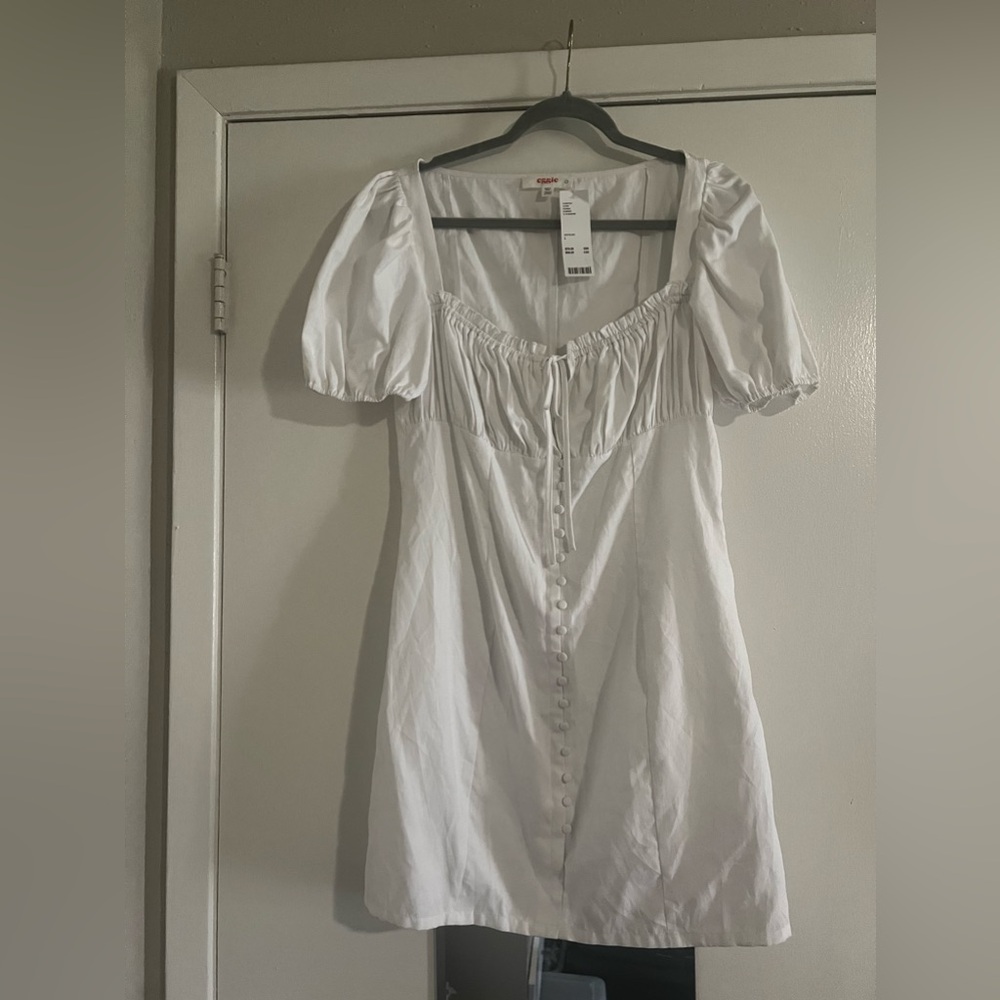 white urban outfit dress